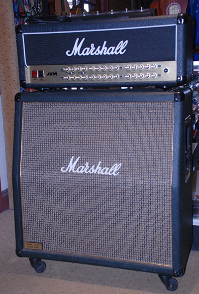 Marshall JVM 410 Head w Marshall Lead 4x12 16 Ohm Cabinet